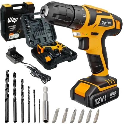 Parafusadeira e Furadeira WAP 12V